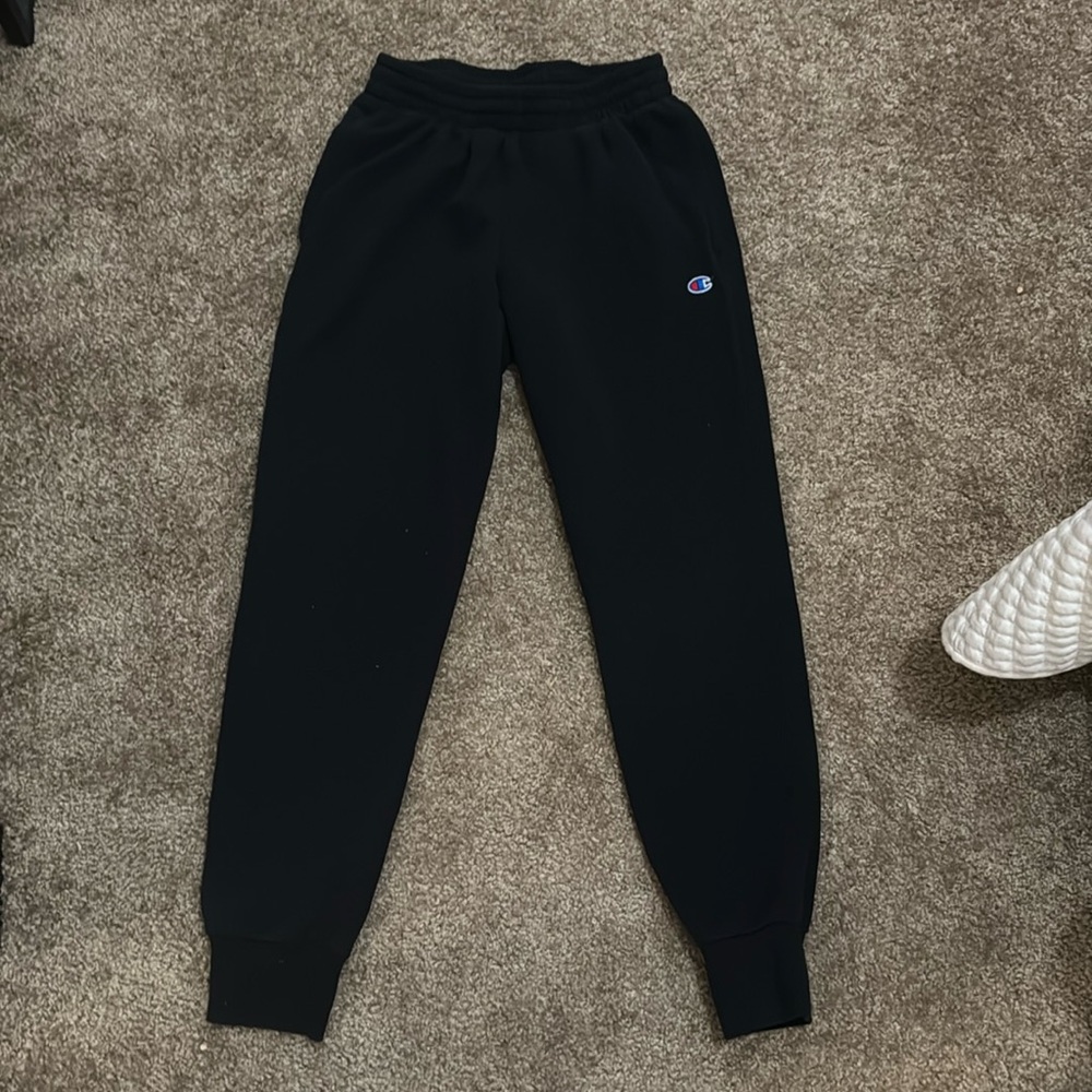 Black Champion Joggers